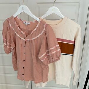 TWO Madewell Tops / Sz S
